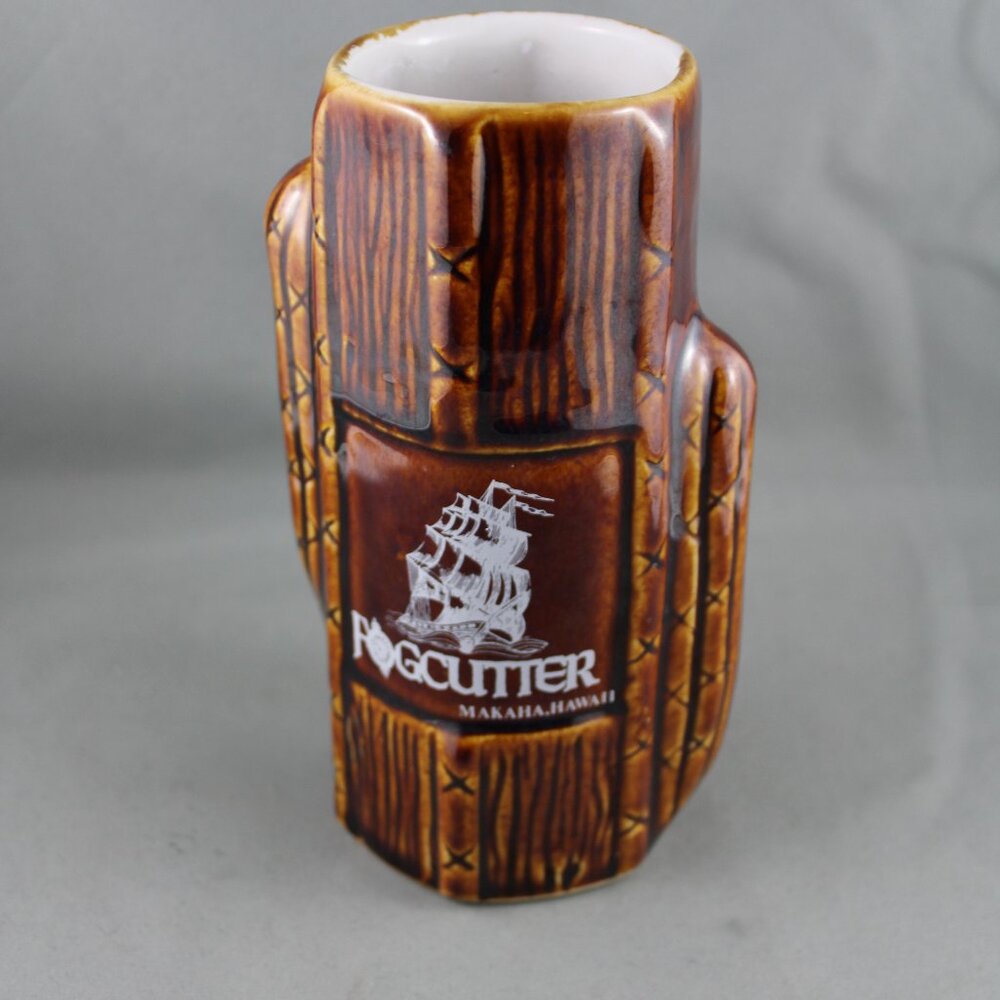Vintage Tiki Mug - Fogcutter Makaha Cactus Design by Daga - Ceramic Mug